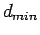 $ d_{min}$