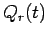 $\displaystyle Q_r(t)$